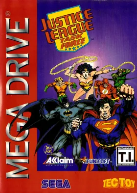 Justice League Task Force (World) box cover front